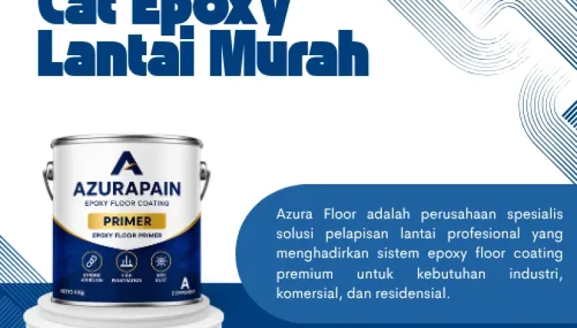 Cat Epoxy Lantai Murah