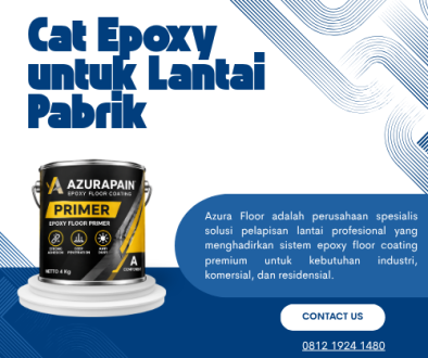 Cat Epoxy untuk Lantai Pabrik