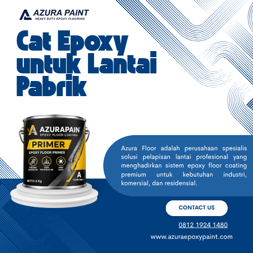 Cat Epoxy untuk Lantai Pabrik