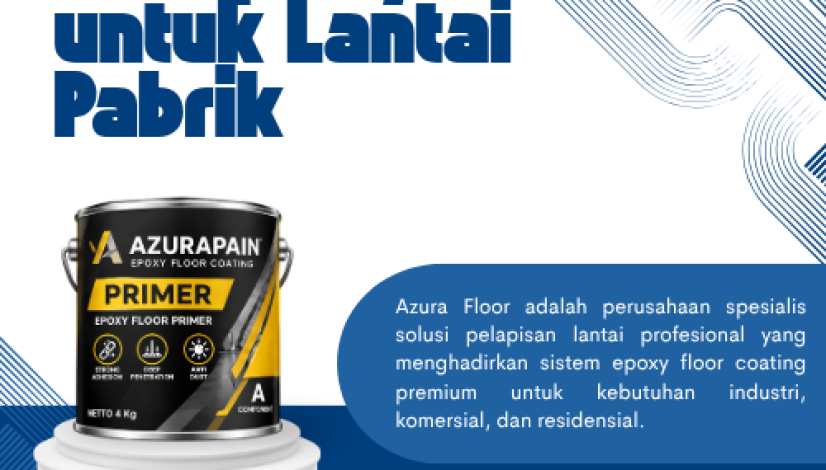 Cat Epoxy untuk Lantai Pabrik