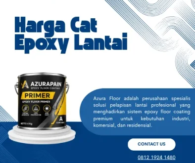 Harga Cat Epoxy Lantai